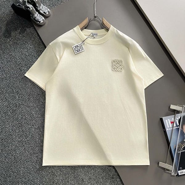 争奪戦ロエベ リラックスフィット Tシャツ パロディ 2色 loj89519